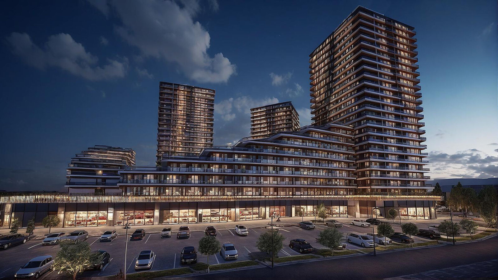Orion Towers İncek — dış görünüm 2